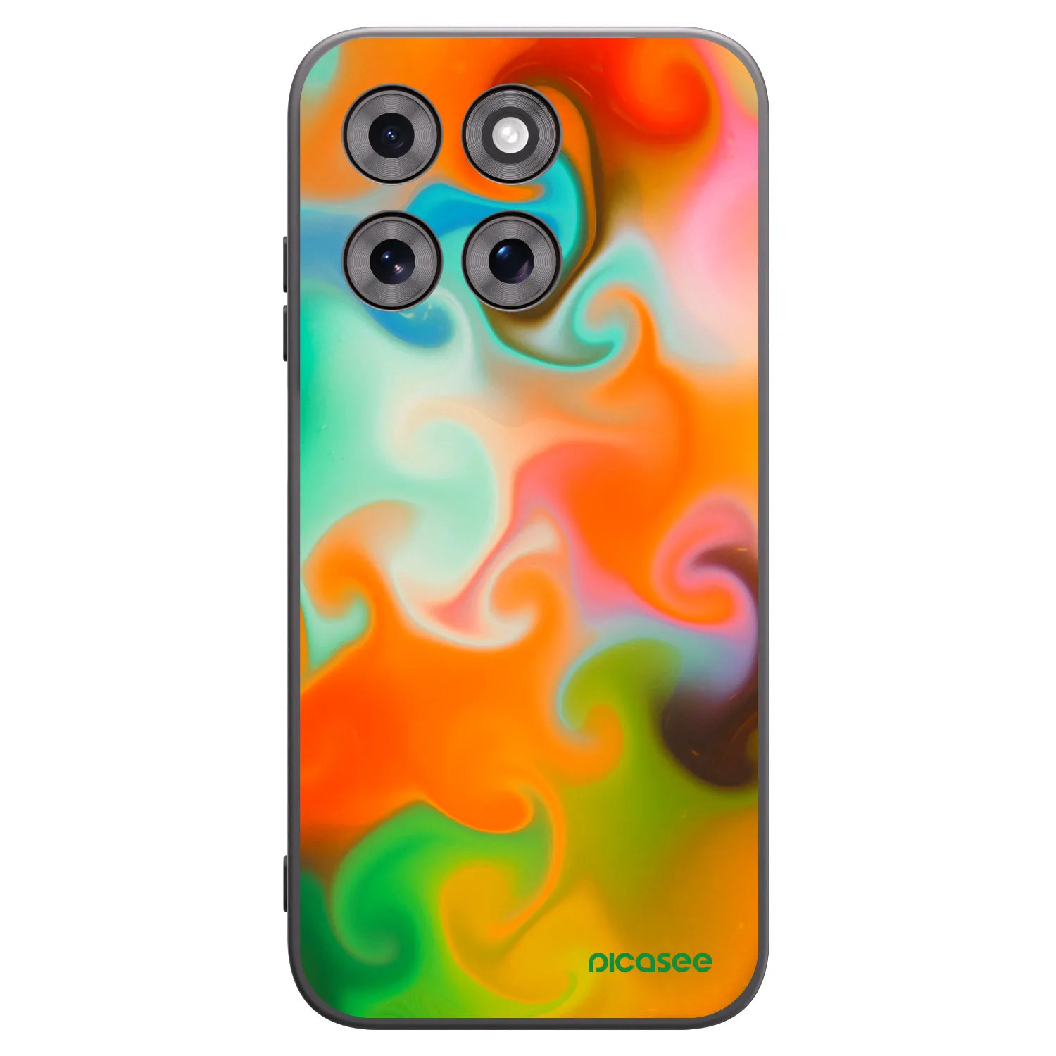 Picasee silikónový čierny obal pre Motorola Moto G77 - Juice