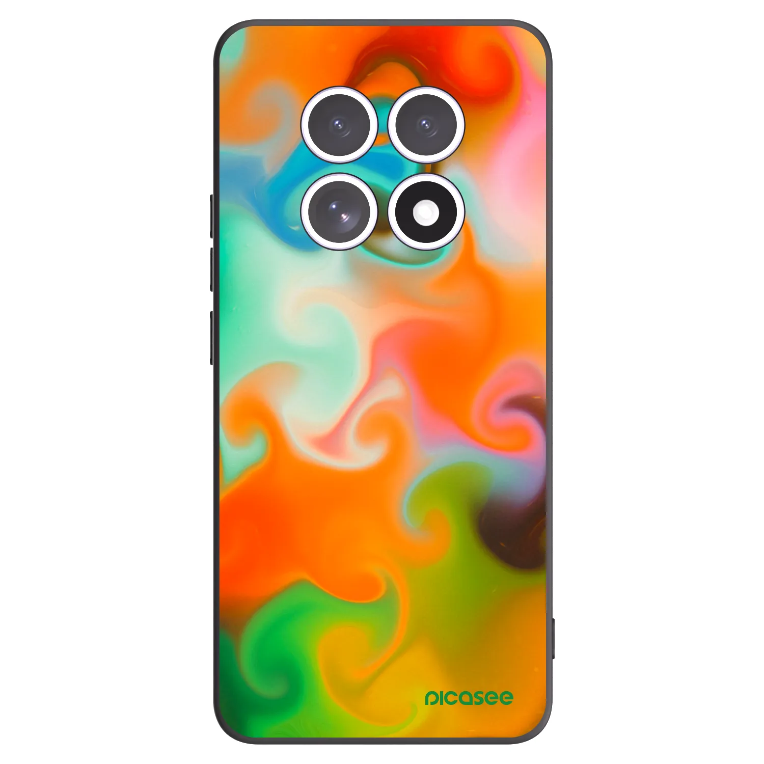 Picasee silikónový čierny obal pre Xiaomi Redmi Note 15 5G - Juice
