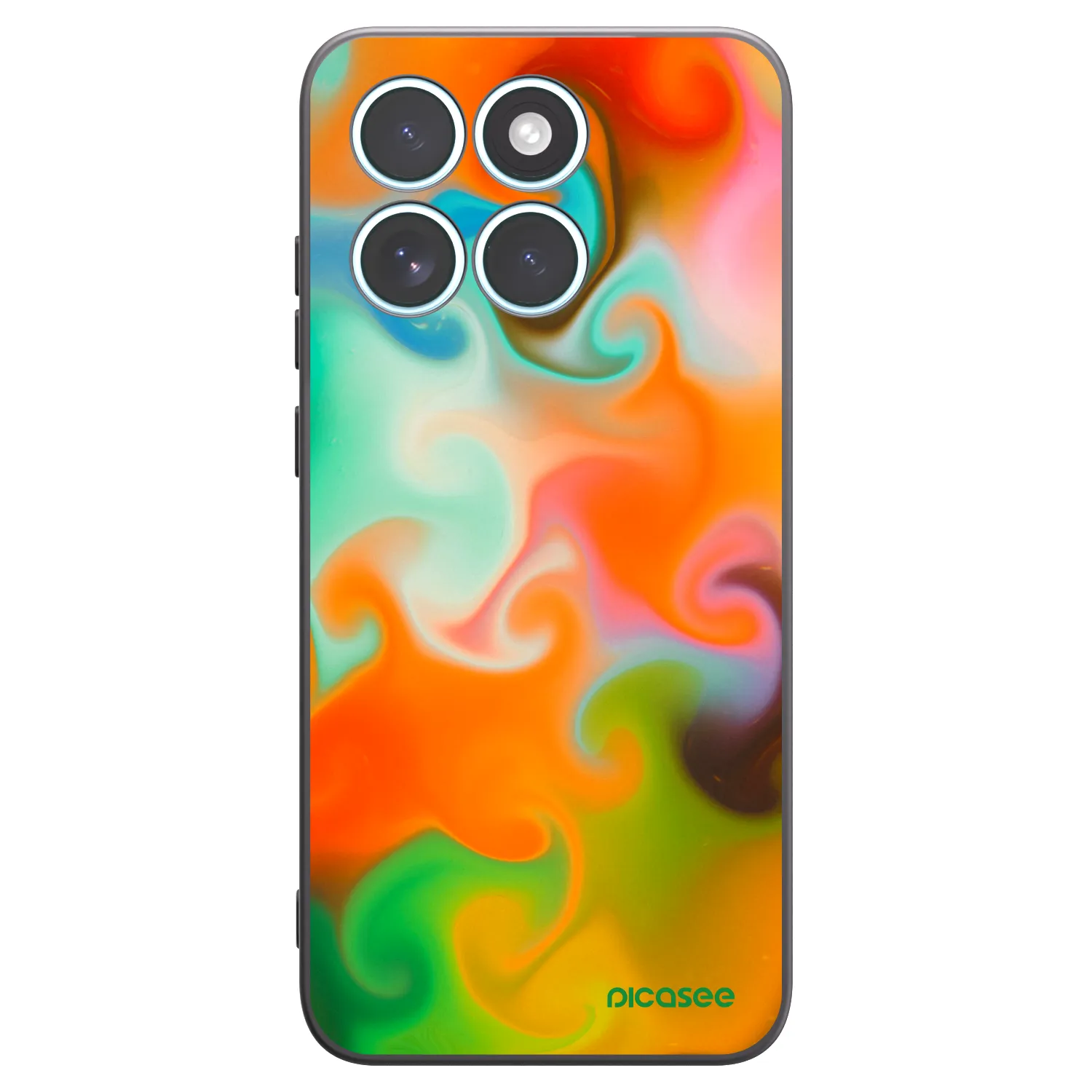 Picasee silikónový čierny obal pre Motorola Edge 70 Fusion - Juice