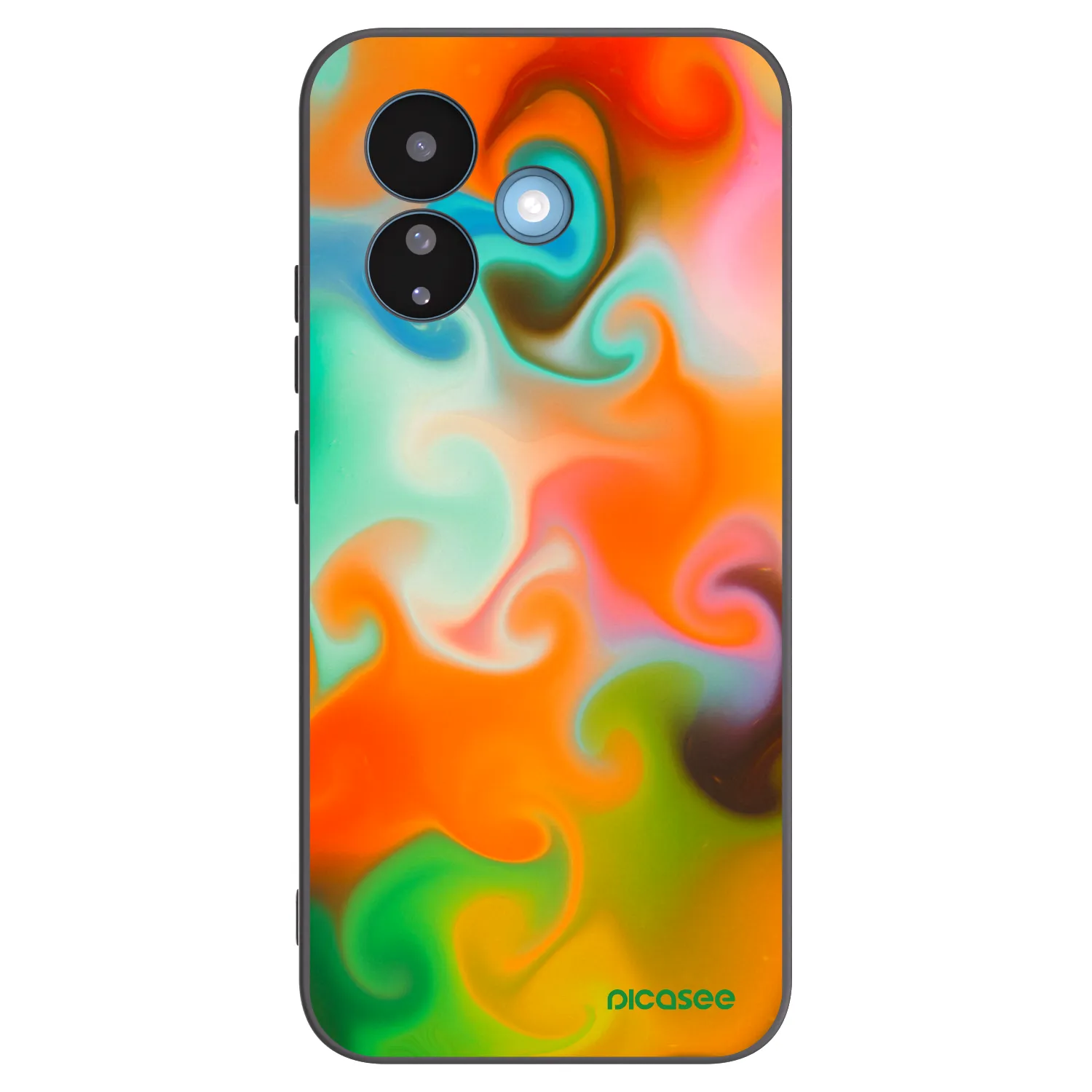 Picasee silikónový čierny obal pre Xiaomi Redmi Note 17 Pro 5G - Juice