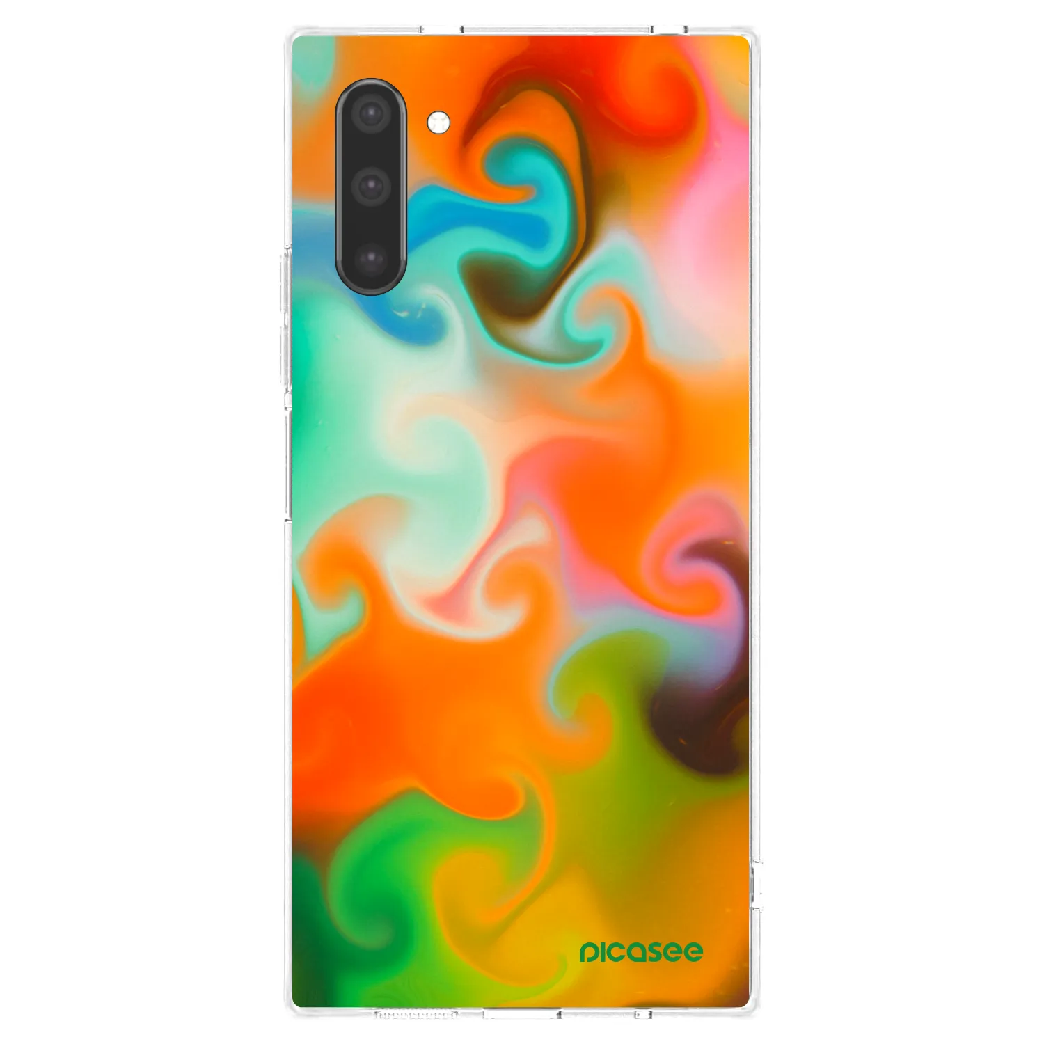 Picasee silikónový prehľadný obal pre Samsung Galaxy Note 10 N970F - Juice