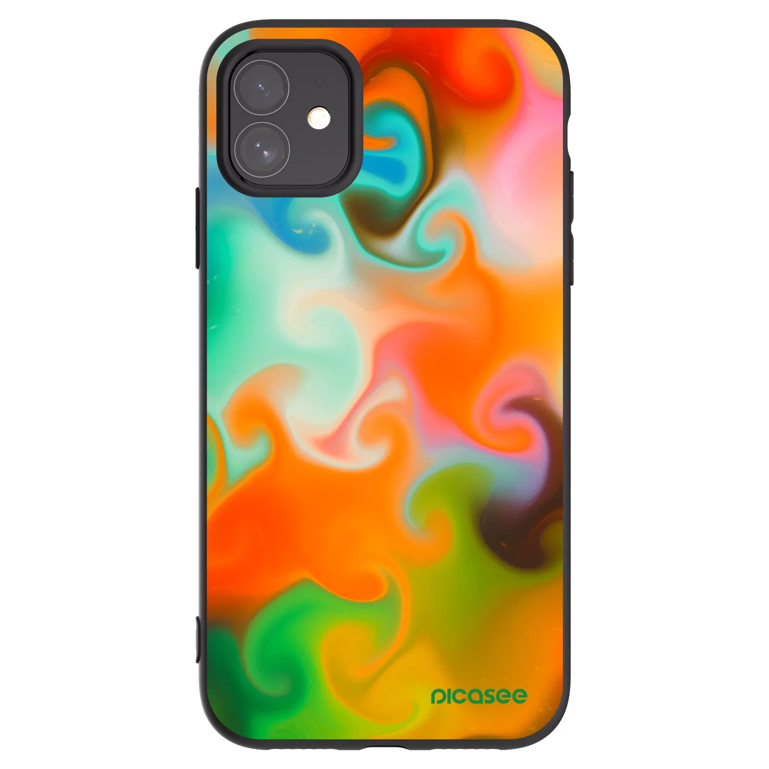 Picasee silikónový čierny obal pre Apple iPhone 11 - Juice
