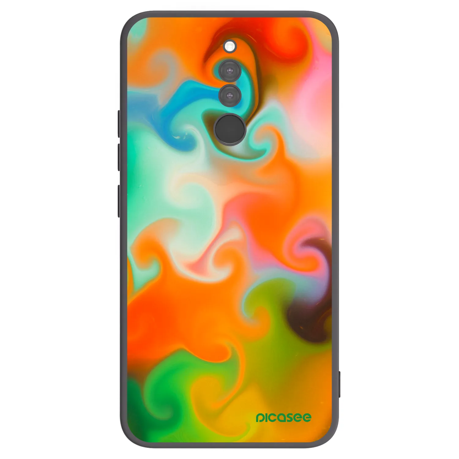 Picasee silikónový čierny obal pre Xiaomi Redmi 8 - Juice