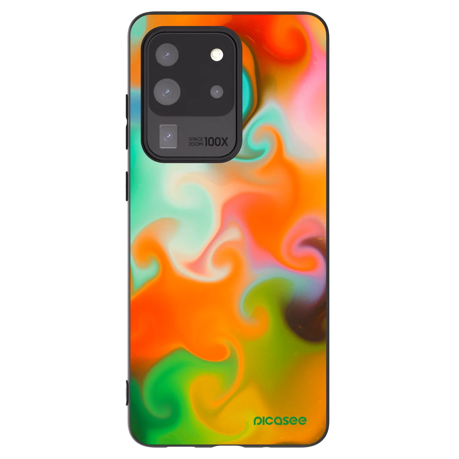 Picasee silikónový čierny obal pre Samsung Galaxy S20 Ultra 5G G988F - Juice