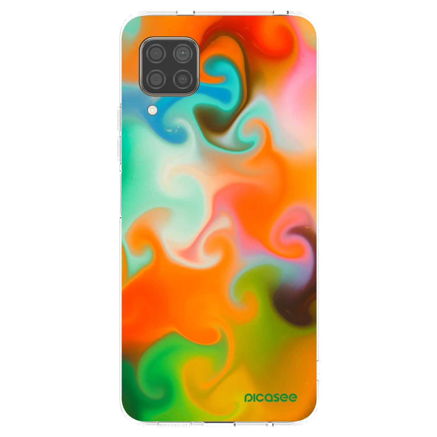 Picasee silikónový prehľadný obal pre Huawei P40 Lite - Juice