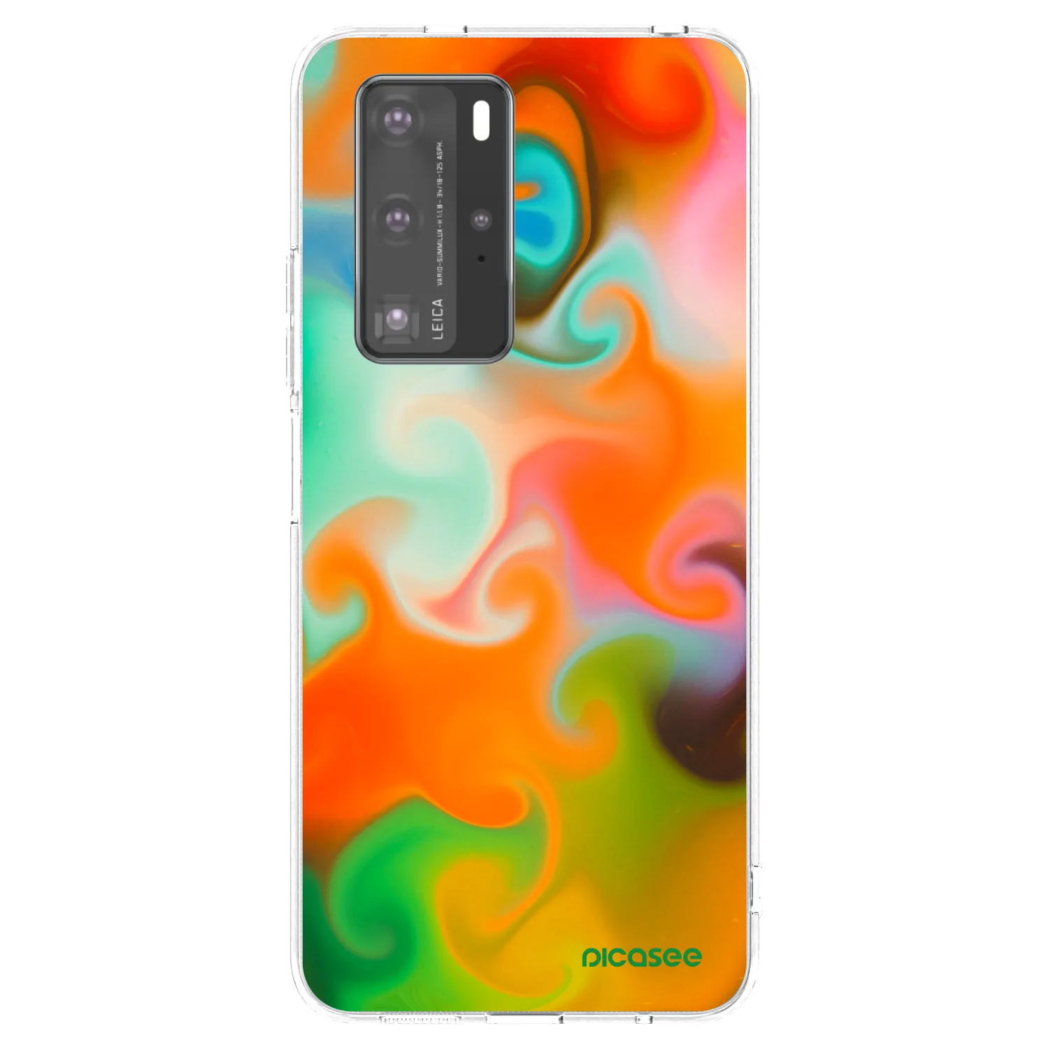 Picasee silikónový prehľadný obal pre Huawei P40 Pro - Juice