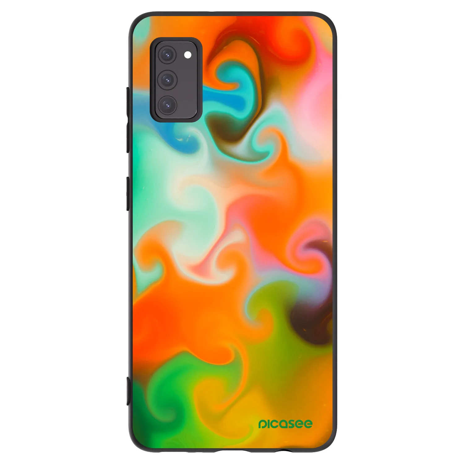 Picasee silikónový čierny obal pre Samsung Galaxy A41 A415F - Juice
