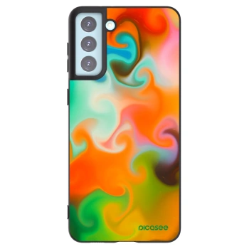 Picasee silikónový čierny obal pre Samsung Galaxy S21+ 5G G996F - Juice