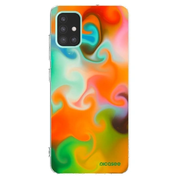 Picasee silikónový prehľadný obal pre Samsung Galaxy M31s - Juice
