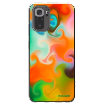 Picasee silikónový prehľadný obal pre Xiaomi Redmi Note 10 - Juice