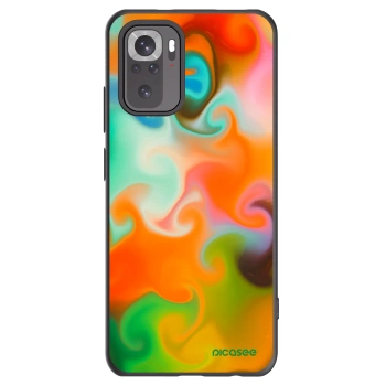 Picasee silikónový čierny obal pre Xiaomi Redmi Note 10 - Juice