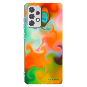 Picasee silikónový prehľadný obal pre Samsung Galaxy A52 5G A525F - Juice