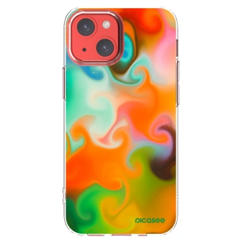 Picasee silikónový prehľadný obal pre Apple iPhone 13 mini - Juice