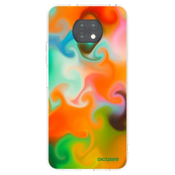 Picasee silikónový prehľadný obal pre Xiaomi Redmi Note 9T - Juice