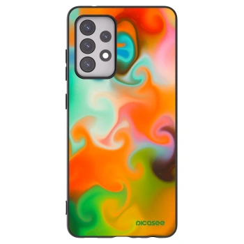 Picasee silikónový čierny obal pre Samsung Galaxy A52s 5G A528B - Juice