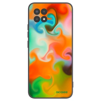 Picasee silikónový čierny obal pre Realme 8i - Juice