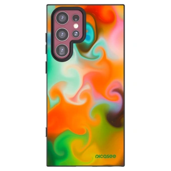 Picasee silikónový čierny obal pre Samsung Galaxy S22 Ultra 5G - Juice