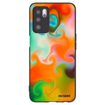 Picasee silikónový čierny obal pre OPPO A16s - Juice