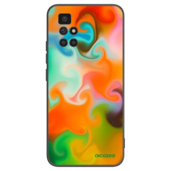 Picasee silikónový čierny obal pre Xiaomi Redmi 10 (2022) - Juice