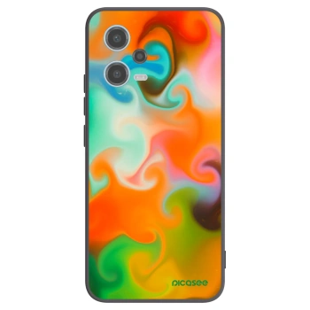 Picasee silikónový čierny obal pre Xiaomi Redmi Note 12 5G - Juice