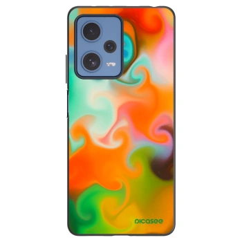 Picasee silikónový čierny obal pre Xiaomi Redmi Note 12 Pro 5G - Juice