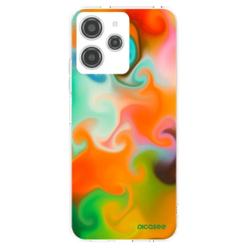 Picasee silikónový prehľadný obal pre Xiaomi Redmi 12 4G - Juice