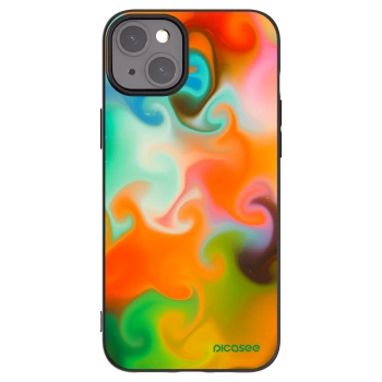 Picasee silikónový čierny obal pre Apple iPhone 15 Plus - Juice