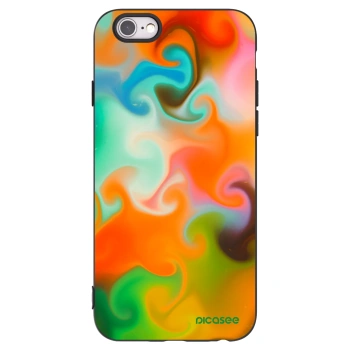 Picasee silikónový čierny obal pre Apple iPhone 6/6S - Juice