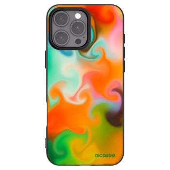 Picasee silikónový čierny obal pre Apple iPhone 16 Pro Max - Juice