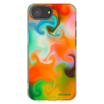 Picasee silikónový prehľadný obal pre Apple iPhone 16e - Juice