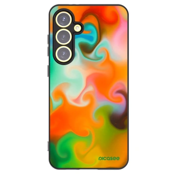 Picasee silikónový čierny obal pre Samsung Galaxy S24 FE S721B - Juice