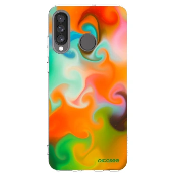Picasee silikónový prehľadný obal pre Huawei P30 Lite - Juice