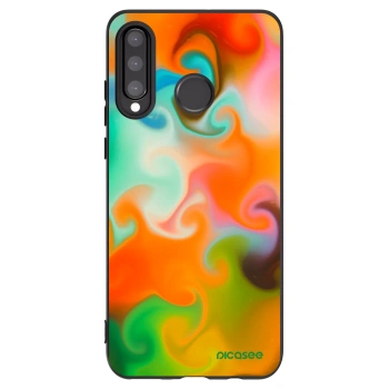 Picasee silikónový čierny obal pre Huawei P30 Lite - Juice