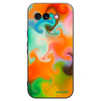 Picasee silikónový čierny obal pre Google Pixel 10a - Juice