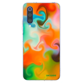 Picasee silikónový prehľadný obal pre Xiaomi Mi 9 SE - Juice