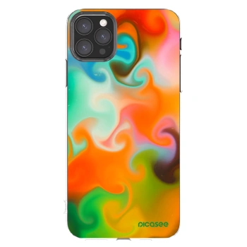 Picasee silikónový prehľadný obal pre Apple iPhone 11 Pro Max - Juice