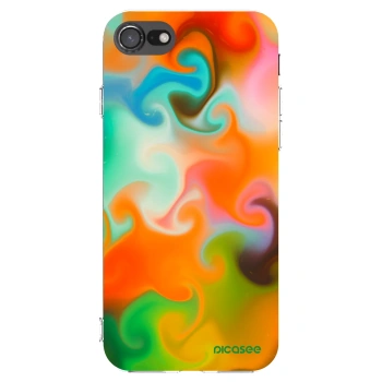 Picasee silikónový prehľadný obal pre Apple iPhone 8 - Juice