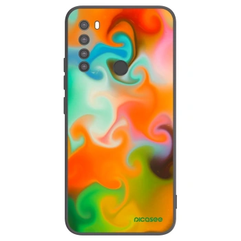 Picasee silikónový čierny obal pre Xiaomi Redmi Note 8 - Juice