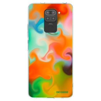 Picasee silikónový čierny obal pre Xiaomi Redmi Note 9 - Juice