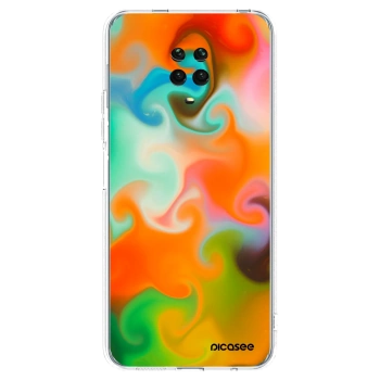 Picasee silikónový prehľadný obal pre Xiaomi Redmi Note 9S - Juice