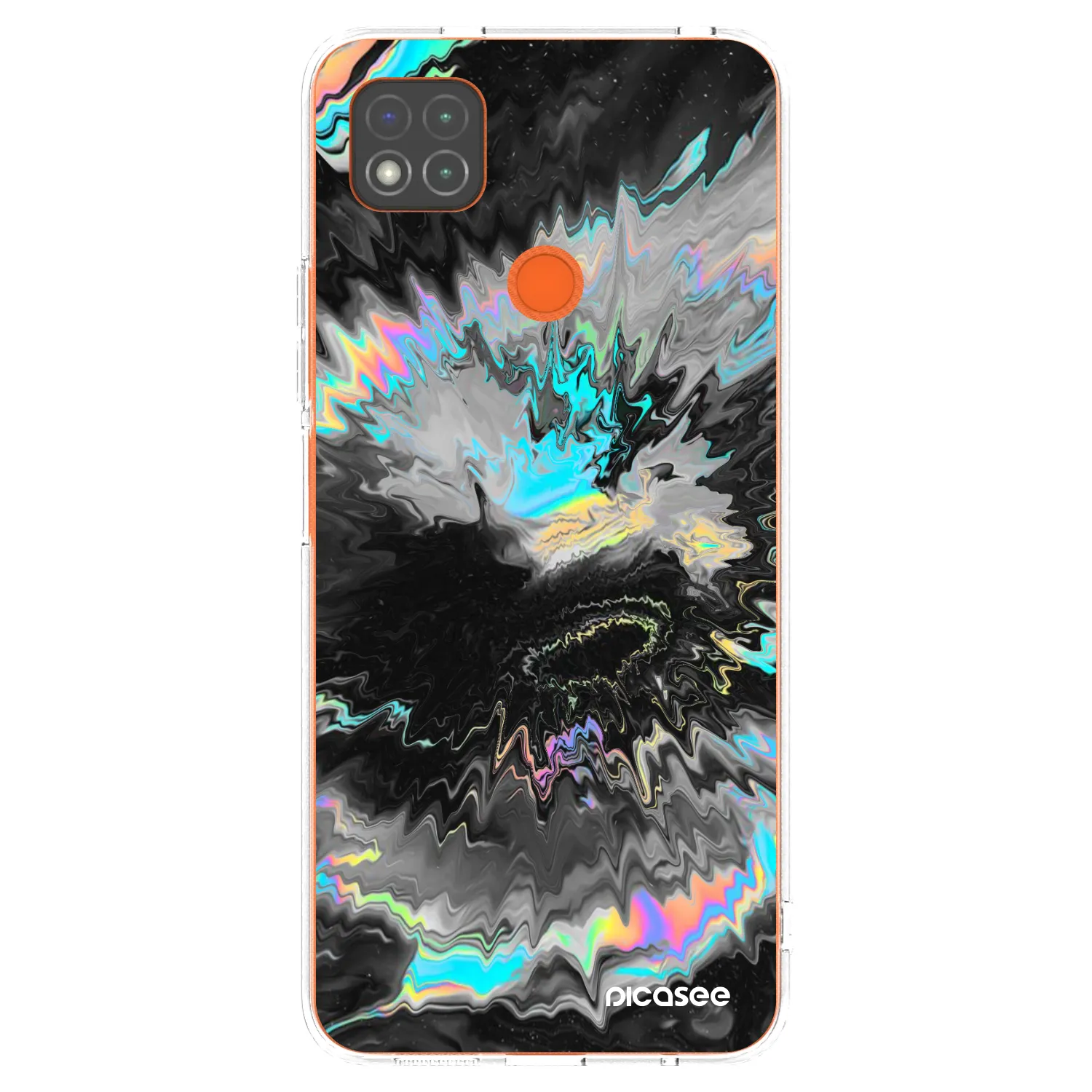 Picasee silikónový prehľadný obal pre Xiaomi Redmi 9C - Magnetic