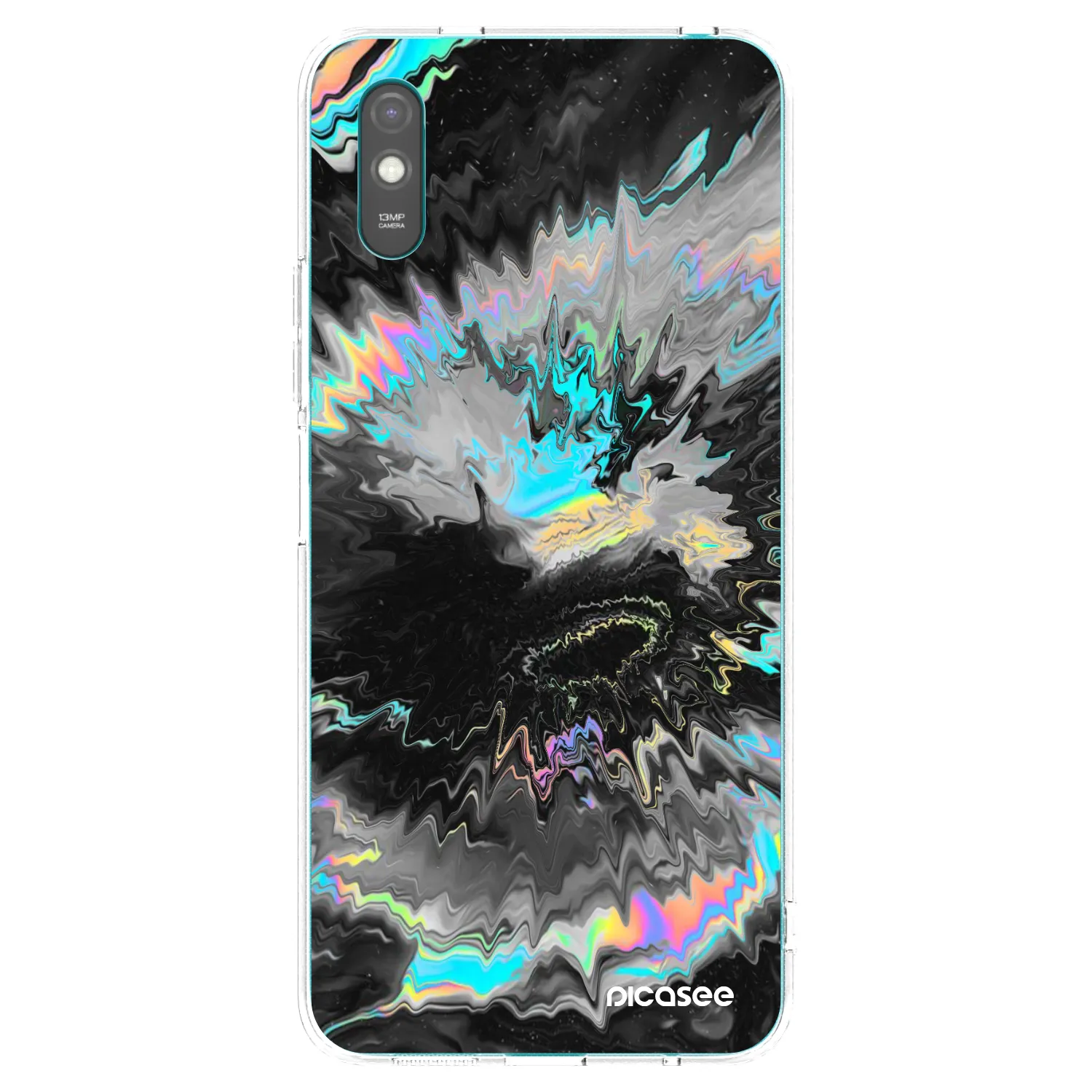 Picasee silikónový prehľadný obal pre Xiaomi Redmi 9A - Magnetic
