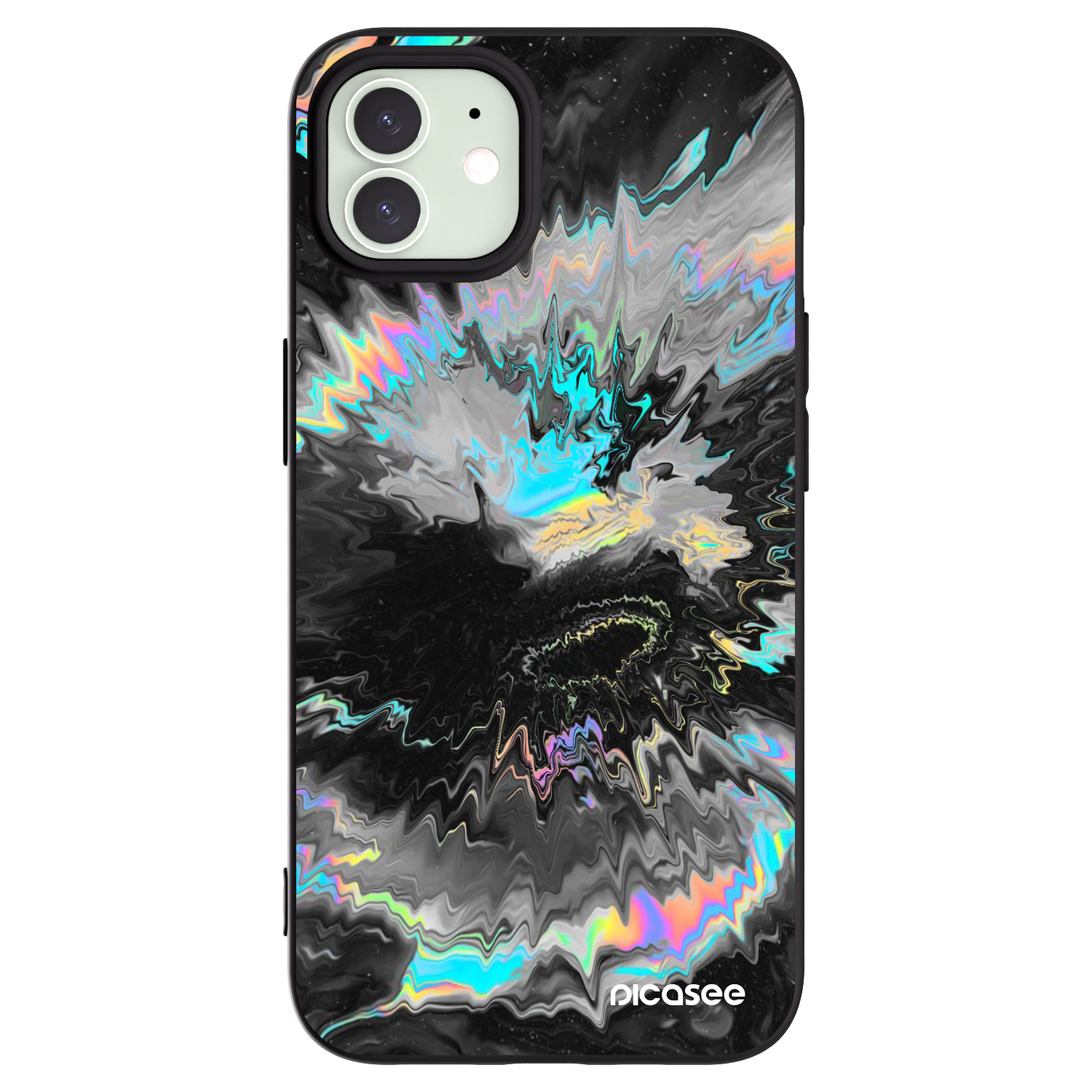 Silikónový čierny obal pre Apple iPhone 12 - Magnetic