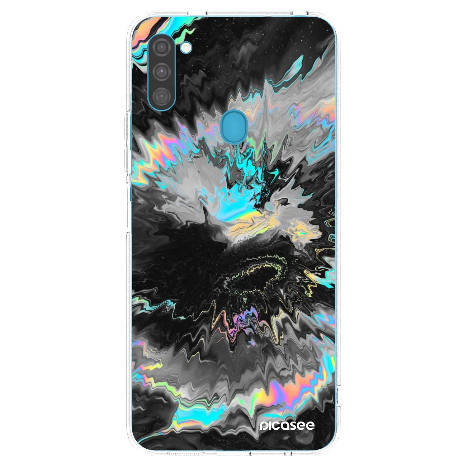 Picasee silikónový prehľadný obal pre Samsung Galaxy M11 - Magnetic
