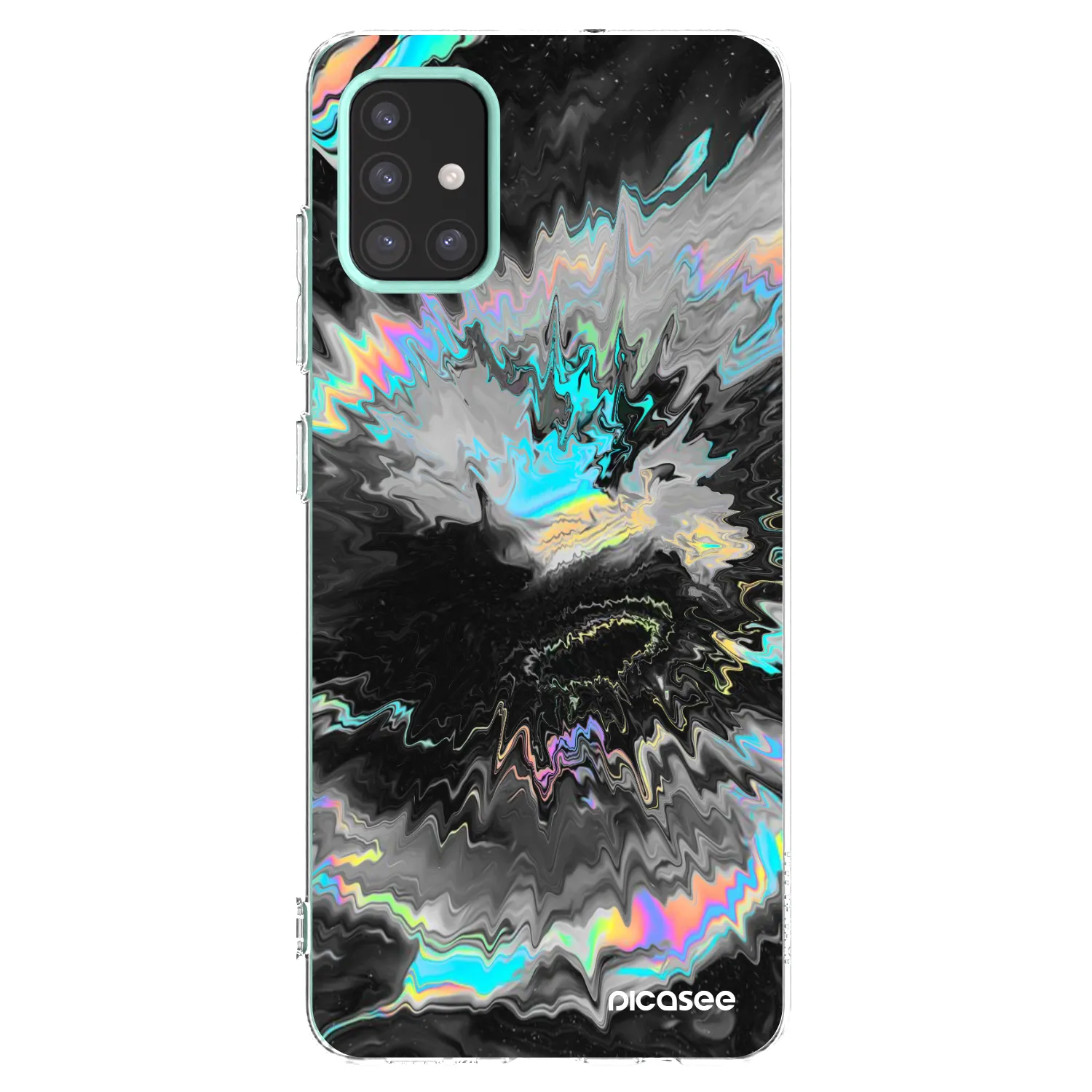 Picasee silikónový prehľadný obal pre Samsung Galaxy M31s - Magnetic