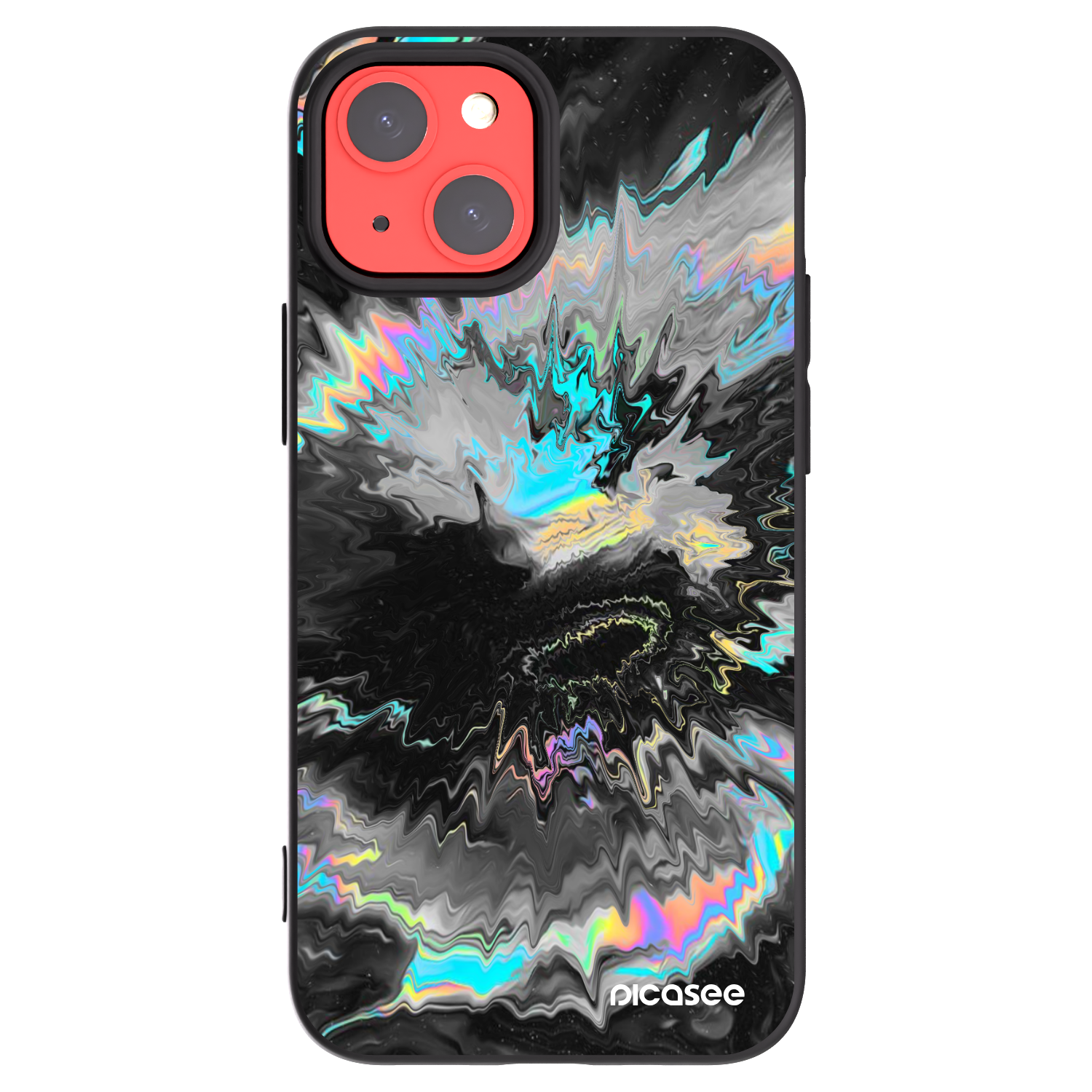 Picasee silikónový čierny obal pre Apple iPhone 13 mini - Magnetic