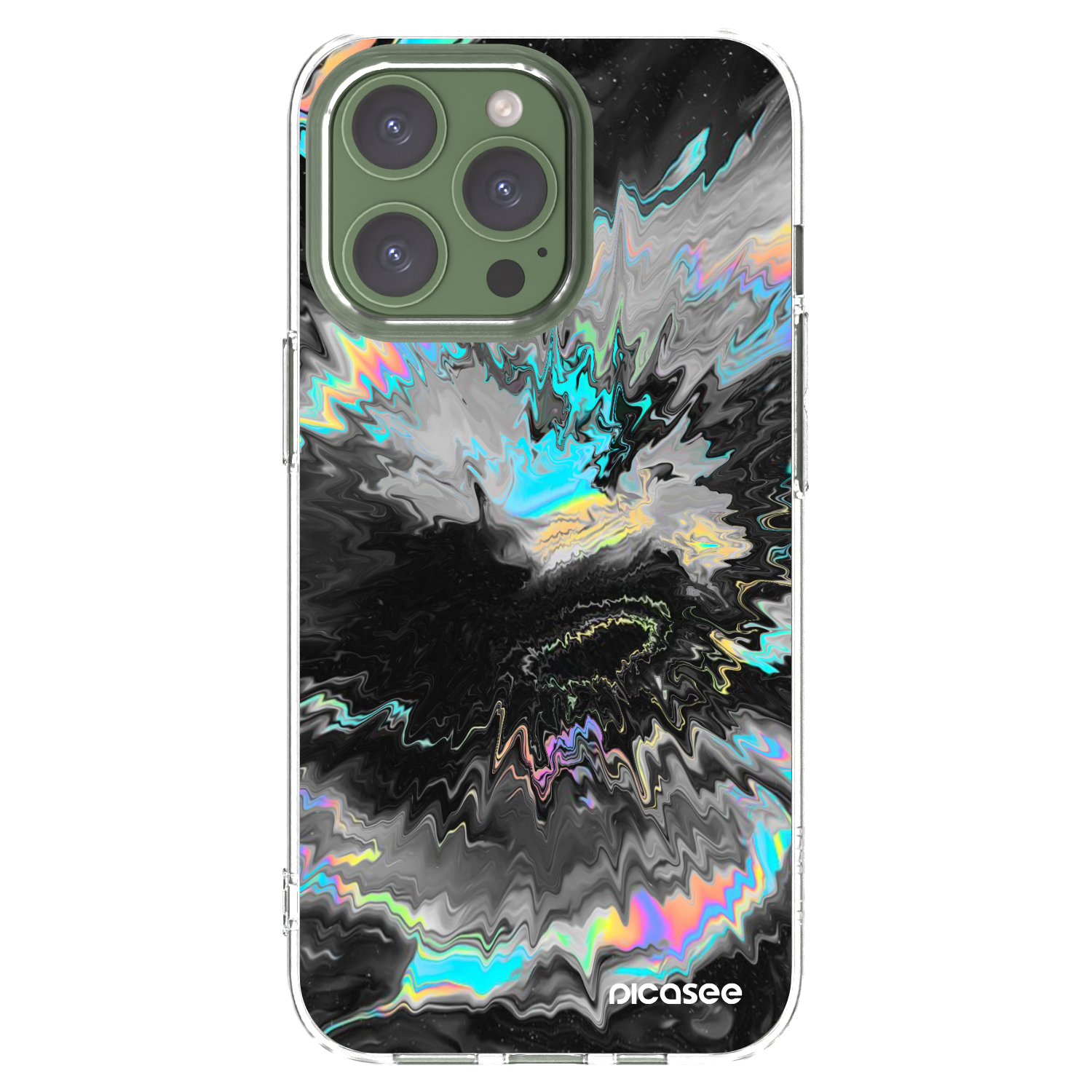 Picasee silikónový prehľadný obal pre Apple iPhone 13 Pro - Magnetic