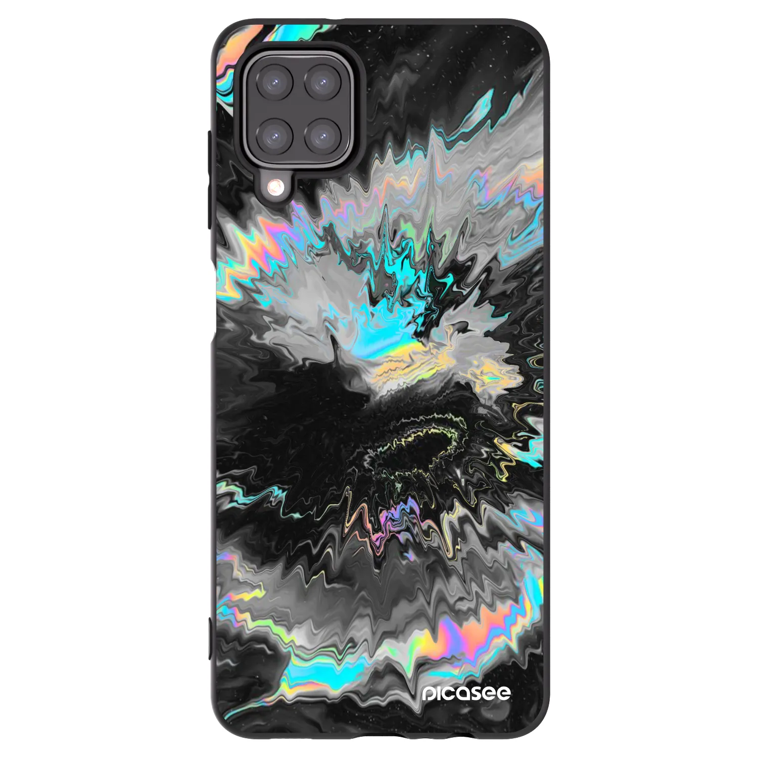 Picasee silikónový čierny obal pre Samsung Galaxy M12 M127F - Magnetic