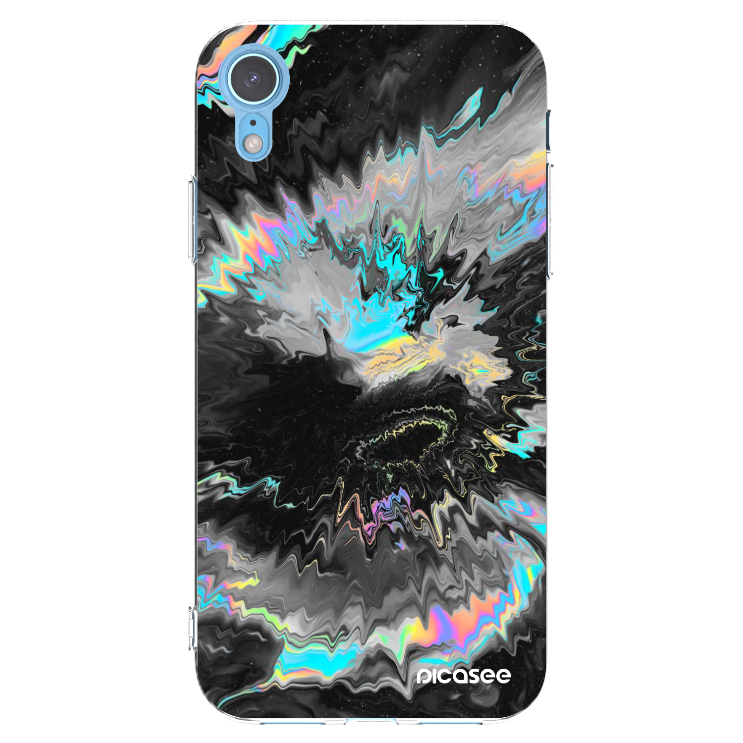 Picasee silikónový prehľadný obal pre Apple iPhone XR - Magnetic