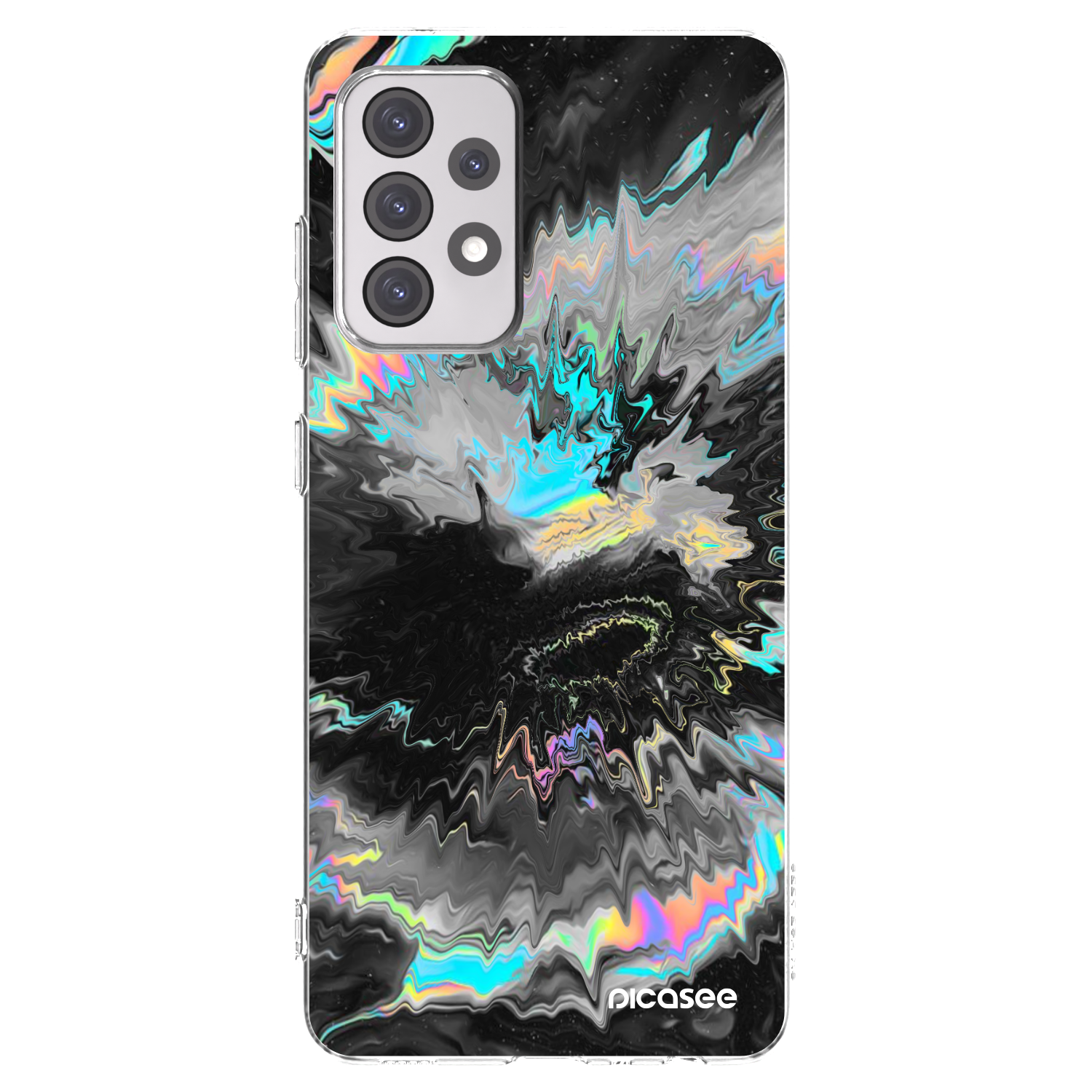 Picasee silikónový prehľadný obal pre Samsung Galaxy A52s 5G A528B - Magnetic